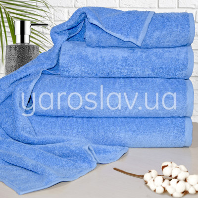 Ręcznik frotte YAR-500 ciemny niebieski TM Jarosław